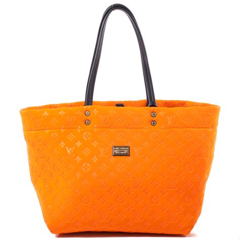 louis vuitton bag with orange|louis vuitton tote monogram.